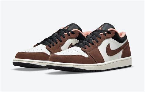 Air Jordan 1 Low Brown Pink Dc6991 200 Release Date Info Sneakerfiles