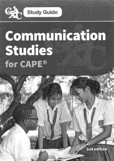 Download Pdf Cape Communication Studies Study Guide Z0xj85kk5nln