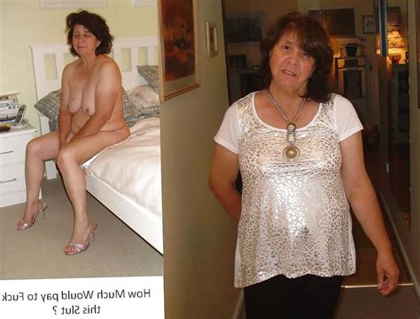 Rosemary 63 Year Old Sexy Granny Clothed And Naked