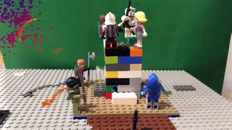 King Benjamin Preaches On The Tower Lego Stop Motion Youtube