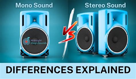 Mono Vs Stereo Sound Differences Explained Midnight Magic Sounds