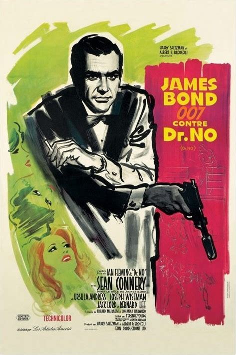 In the film that launched the james bond saga, agent 007 battles mysterious dr. JAMES BOND 007 - dr no Poster | Sold at Europosters