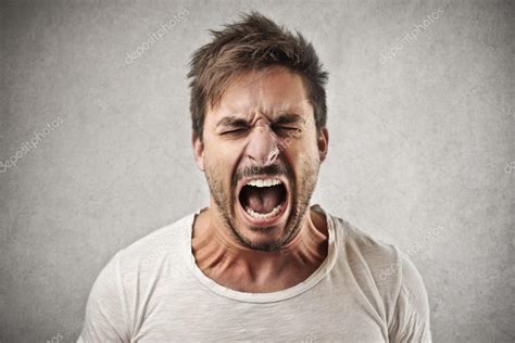 Angry Shouting Man — Stock Photo © Olly18 32814227