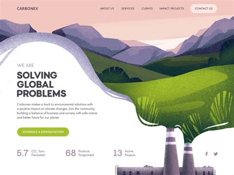 Web Design Inspiration Lovely Landing Pages With Hero Illustrations