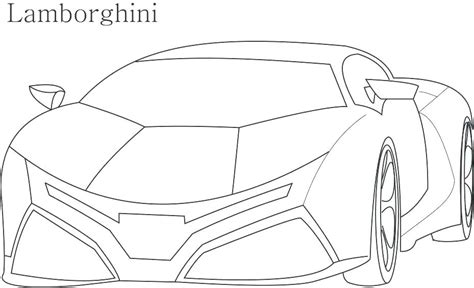 Insist on using crayons over watercolor as. Lamborghini Coloring Pages To Print at GetColorings.com ...