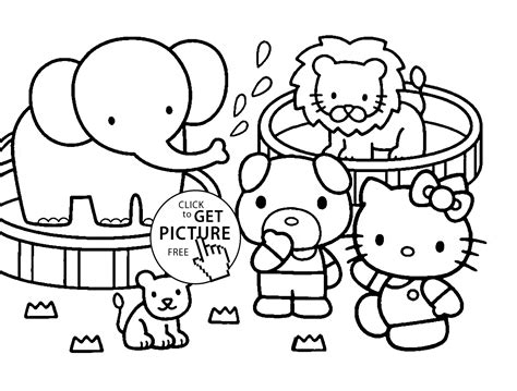 Cartoon Zoo Animals Coloring Pages Top 25 Free Printable Zoo Coloring