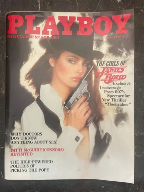PLAYBOY MAGAZINE JULY 1979 Dorothy Mays Playmate Girls Of James Bond