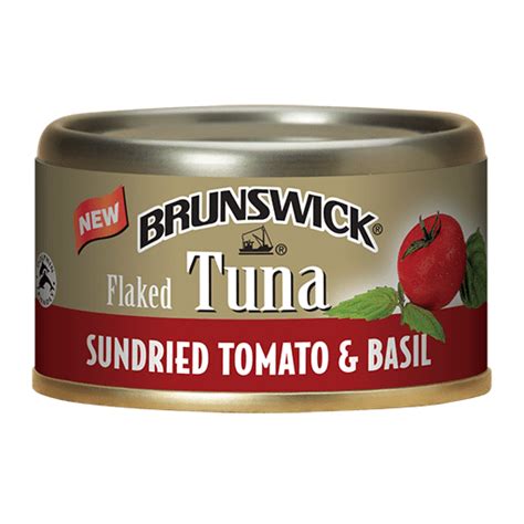 Brunswick Flaked Tuna Sundried Tomato & Basil - 85g - Brunswick® Seafood