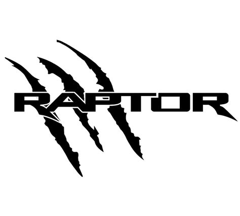 Ford Raptor Logo Claw Marks Die Cut Set Of Left And Right Etsy