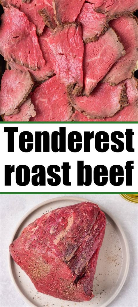 How To Cook Melt In The Mouth Roast Beef In The Oven