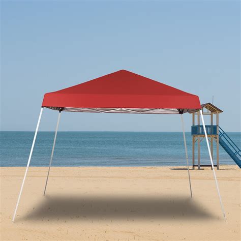 8 X 8 Ft Canopies 10x 10 Ft Base Slant Legs Pop Up Canopy Tent For