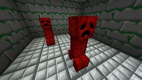 Red Creepers 32x32 183 Minecraft Texture Pack