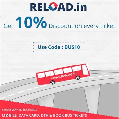 Here you find latest bus tickets offer, coupons codes and bus promotional offers available at makemytrip. Get 10% Discount on every ticket. Visit @ https://www ...