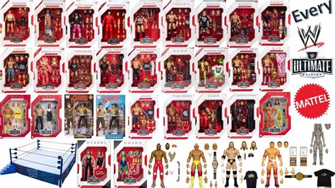 Wwe Ultimate Edition 1 Complete Set Of Toy Wrestling Action Figures By