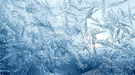 Hd Wallpaper Frosted Glass 4k Cold Temperature Winter Snow Frozen