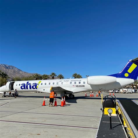 Aha Inaugurates Nonstop Flights From Palm Springs To Reno Tahoe Hub
