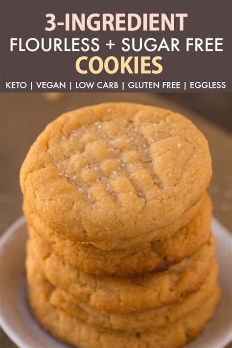 I know you might be doubtful that this can really work but one of the most popular peanut butter cookie recipes out there is a 3 ingredient peanut butter cookie recipe that is just peanut butter, sugar and eggs, so this is just one. 3 Ingredient Peanut Butter Cookies No Egg - 3 ingredient peanut butter cookies no egg / They ...