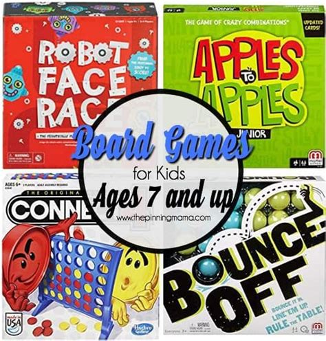 Board Games For Kids Ages 7 And Up The Pinning Mama