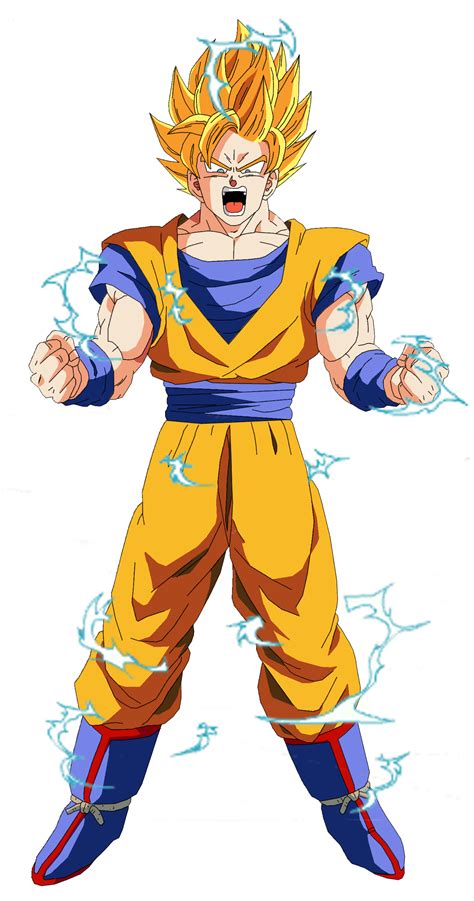 Image Goku Super Saiyan 2 Render By Odinanimation D9opviwpng Game