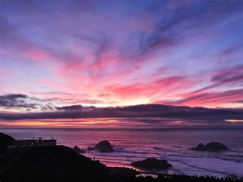 sunset of the day : sanfrancisco