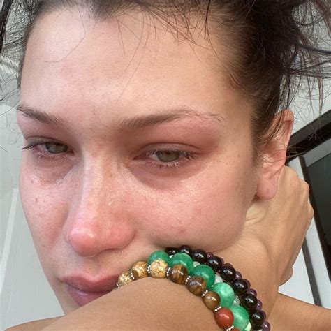 bella hadid opens up about mental health shares candid pictures daily sabah