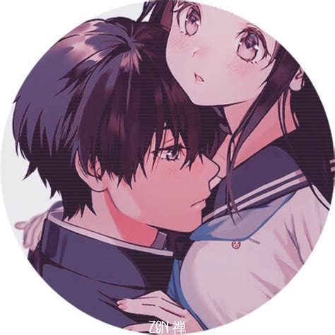 ˚ 禅 ﹙22 ♡﹚ ˚ Pasangan Anime Lucu Anime Estetika Pasangan Anime