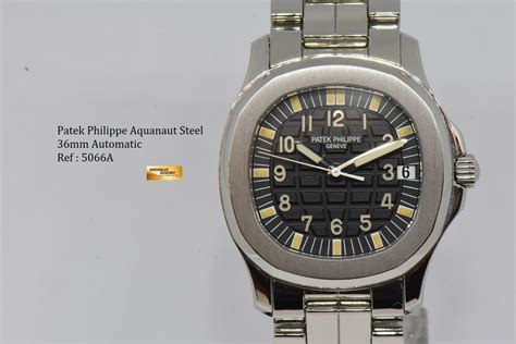Patek Philippe Aquanaut Steel In Bracelet 36mm Automatic 5066a Mint