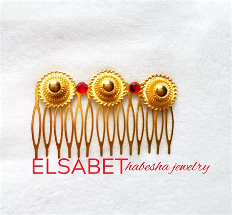 Nifho Barrette Elsabet Habesha Jewelry