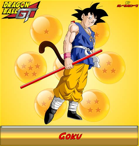 Dbgt Kid Goku Ssj By El Maky Z On Deviantart