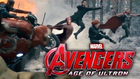 Avengers Age Of Ultron Trailer With Spider Man Youtube