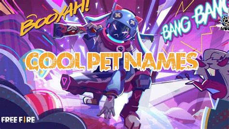And if you're looking for adorable and cute names for your pet, here is. Garena Free Fire: How To Create Stylish Pet Names On ...
