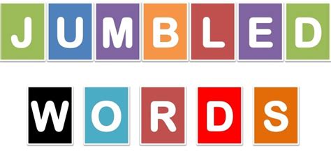Skillful Projects To Make A Jumbled Words Game