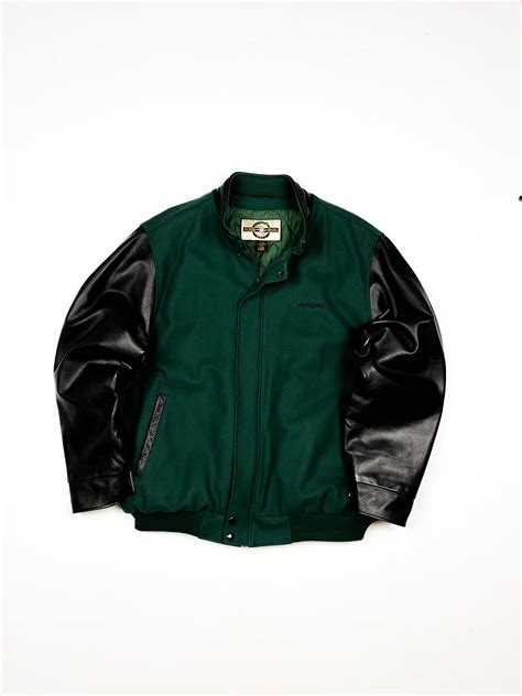 Leather Jacket Vintage Varsity Jacket Leather Heavy Grailed