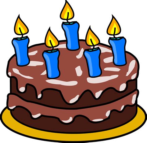 Coloriage gâteau d’anniversaire à imprimer