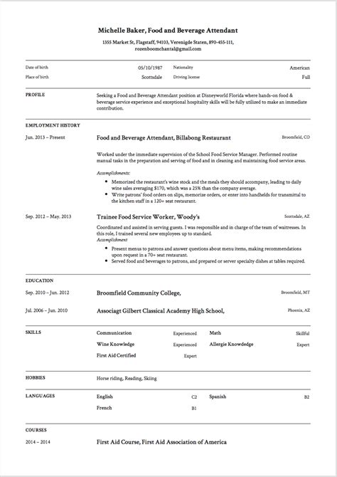 Sample of cv for job application format. Gratis CV Downloaden - 6 templates beschikbaar