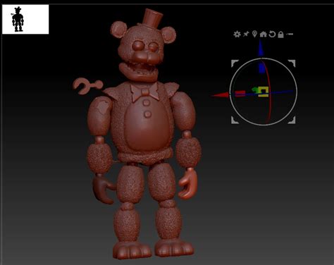 Freddy Fazbear Five Nights At Freddy 3d Model 3d Printable Cgtrader