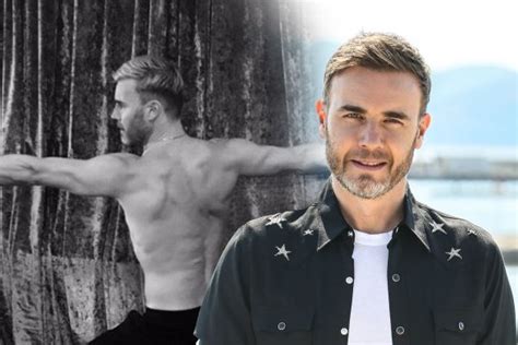 Gary Barlow Flusters Fans With Topless Of Rippling Muscles Ok Magazine