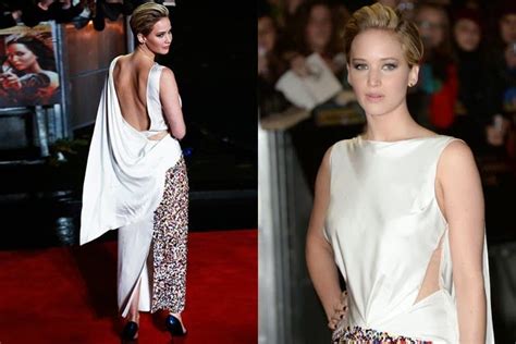 O Estilo Vestida Para Matar De Jennifer Lawrence Manteiga Derretida