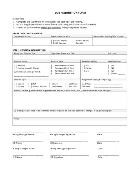 sample requisition forms   pages