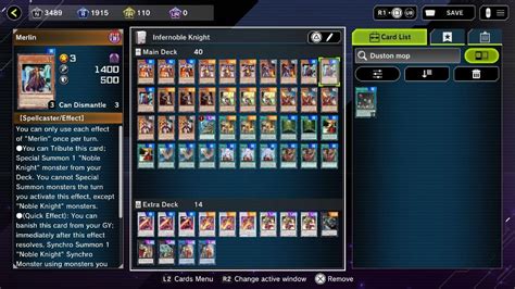 Yu Gi Oh Master Duel Pure Infernoble Knight Deck Youtube