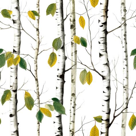 Birch Tree Pattern Download