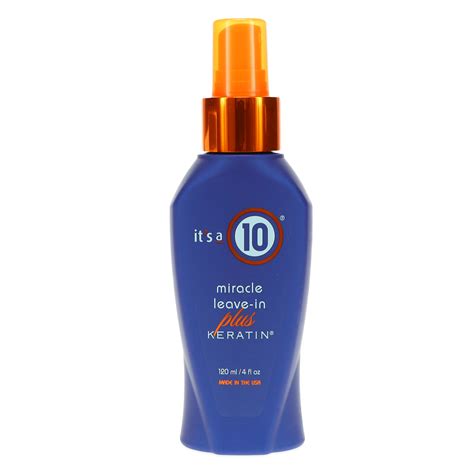 Its A 10 Miracle Leave In Plus Keratin 4 Oz ~ Beauty Roulette