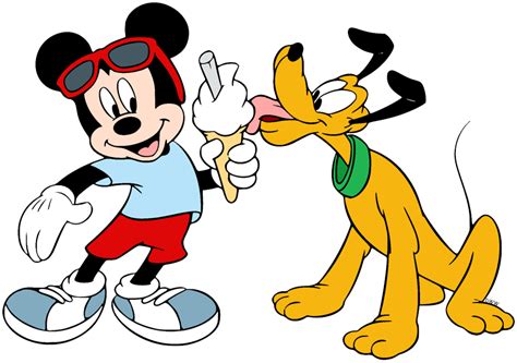 Mickey Minnie And Pluto Clip Art Images Disney Clip Art Galore
