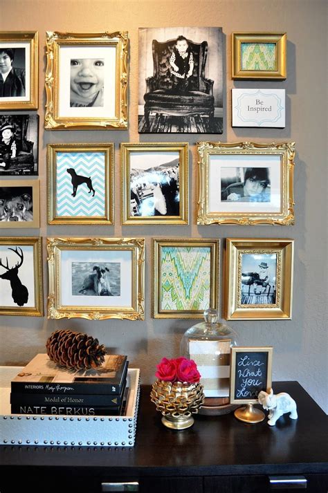 The Sanchez Mirror: Aging With Dark Wax | 1000 | Gold frame gallery wall, Gold wall decor ...
