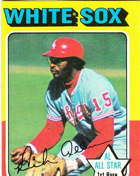 1975 Topps Its Far Out Man 400 Dick Allen