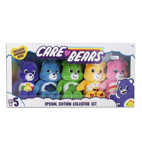 Care Bears Special Edition Collector Set Of 5 Plush 9in Bears 2020
