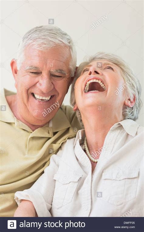 Download This Stock Image Senior Couple Laughing Together Dwff05