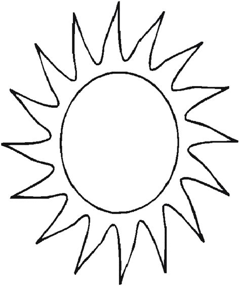 Luego haremos un semicírculo para dibujar la boca del sol. Sol (Naturaleza) - Páginas para colorear