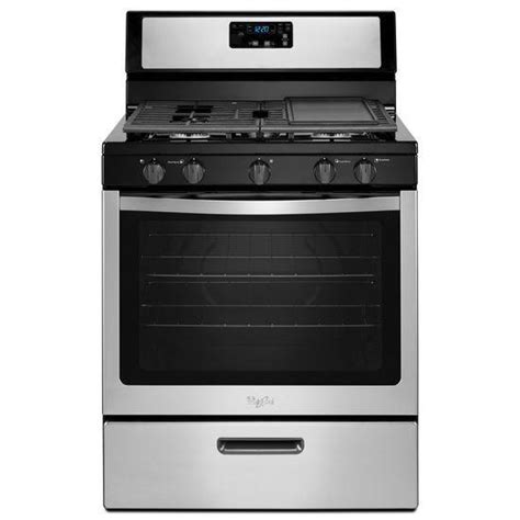 Whirlpool 51 Cu Ft Freestanding Gas Range With Five Burners Sheely
