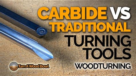 Carbide Turning Tools Vs Traditional Bowl Gouge Hss Video Youtube